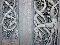 Copyright © Safari the Globe Ornes, Norway - Details on Urnes Stave Church