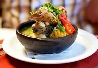 Chilean Food - Cazuela soup