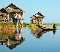 Copyright © Kenneth Dedeu Burmese Architecture - Houses on Lake Inle