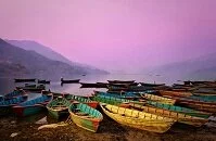 Copyright © hamsterman / 123RF Stock Photo Nepalese Culture - Boats on Phewa Lake
