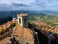 Copyright © Elena Petrova Sammarinese Architecture - San Marino from above