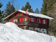Swiss Architecture - Chateau in the Alps