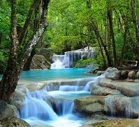 Copyright © Noppakun Wiropart Thai Geography - Erawan Waterfalls