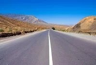 Copyright © Lola Aykutoglu Turkmen Geography - Mountain road